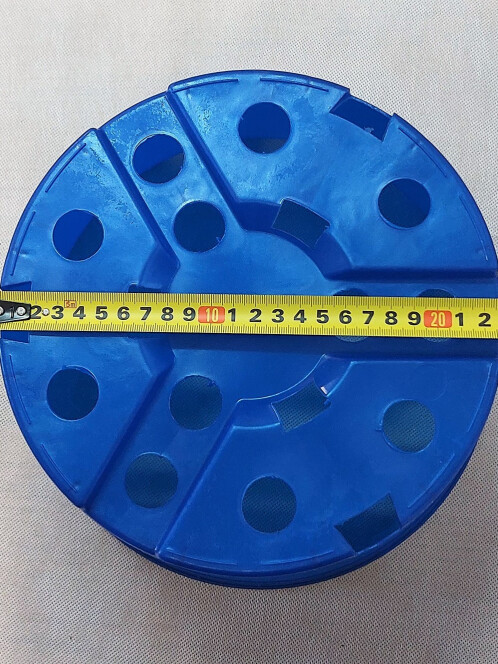 Пластиковый горшок C10 Синий – вид 3