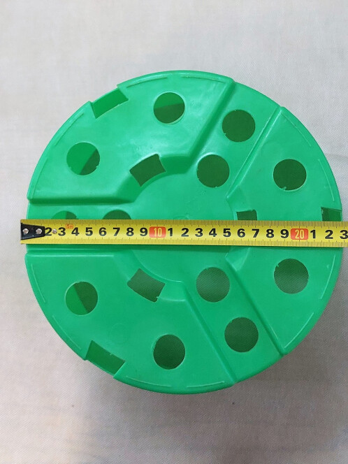 Пластиковый горшок C10 Зеленый – вид 3