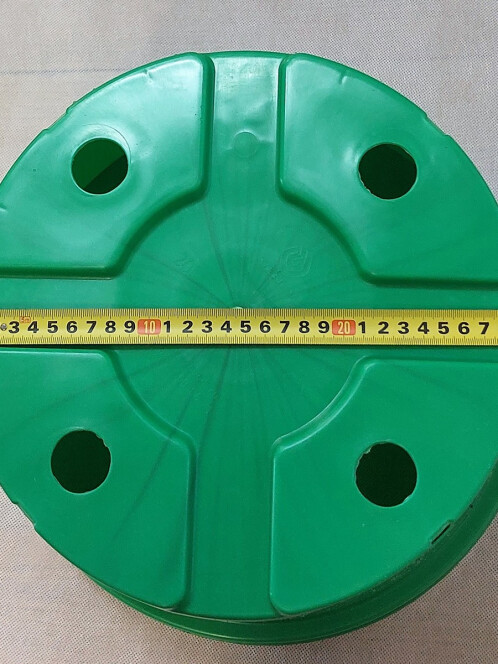 Пластиковый горшок C20 Зеленый – вид 3